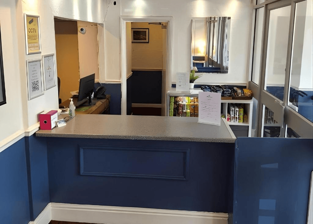 Tor Park Hotel reception area